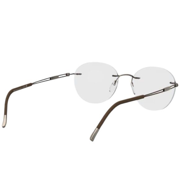 Silhouette 5521 EP TNG 2018 Eyeglasses | Coffee Brown | 48-20-145 | Unisex - Picture 2 of 10
